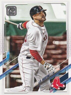 J.D. Martinez - 2021 Topps 70th Anniversary Series 1 Baseball Card